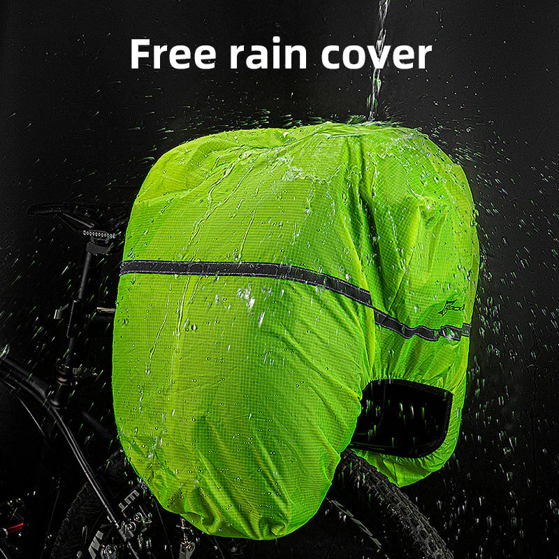 Birch ROCKBROS 34L Expandable Bike Rack Bag: Waterproof & Multifunctional