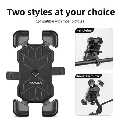 Birch ROCKBROS HW-117 Bike Phone Mount 1s Lock Bike