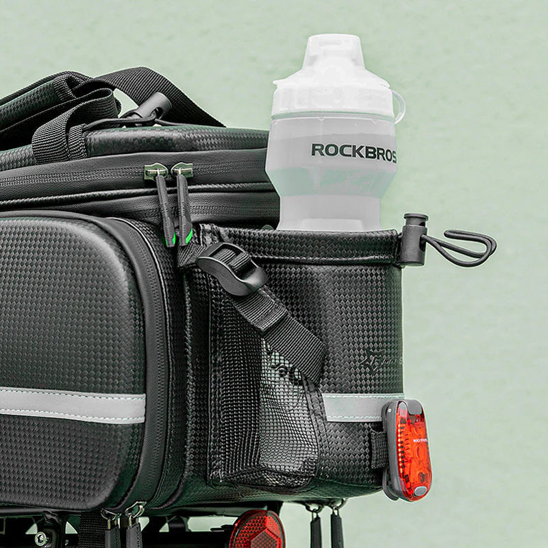 Birch ROCKBROS 34L Expandable Bike Rack Bag: Waterproof & Multifunctional
