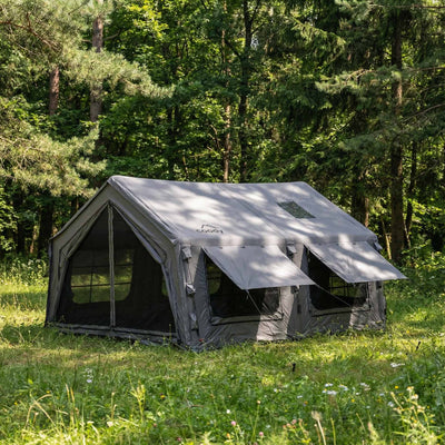 RBM Outdoors Coody 13.6 (Koala-5) Gray Inflatable Tent House for Camping (2-8 person)