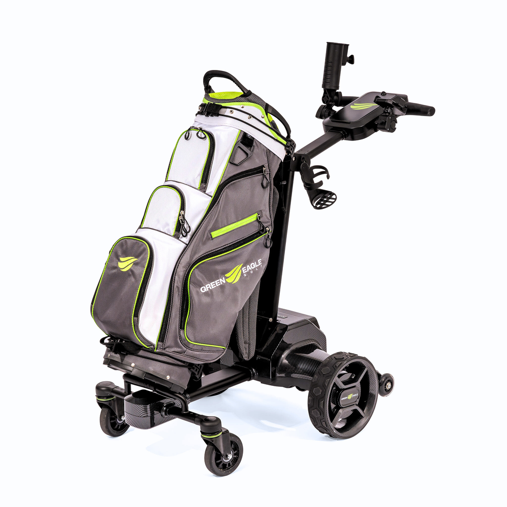 Green Eagle Golf M8 Follow & Remote Electric Golf Push Cart