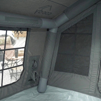 RBM Outdoors Coody 8.0 Gray - Inflatable Tent House for Camping 1-4 person