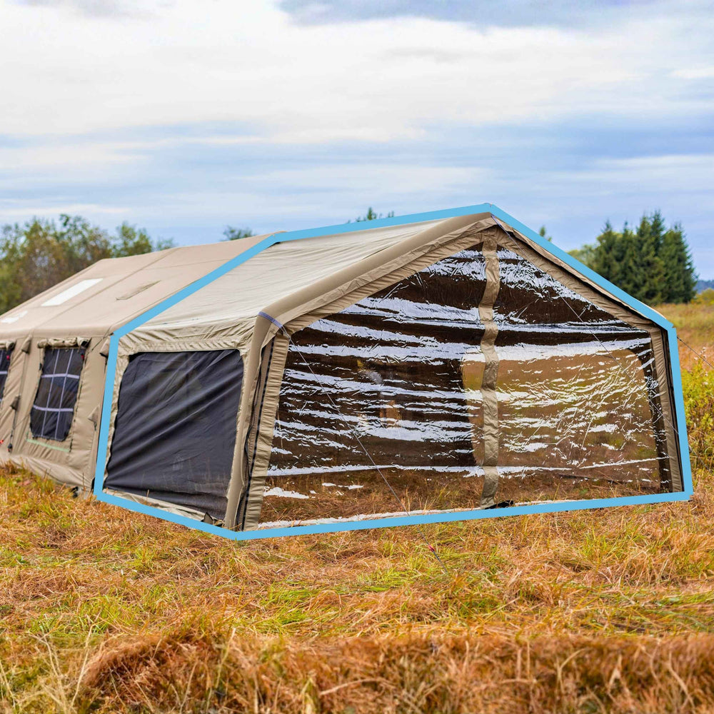 RBM Outdoors Coody AirTarp Forest Green - Inflatable Canopy for Tent 17.2, 13.6, Hub, 10.0