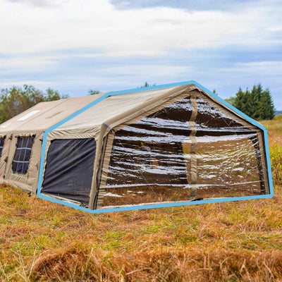 RBM Outdoors Coody AirTarp Forest Green - Inflatable Canopy for Tent 17.2, 13.6, Hub, 10.0