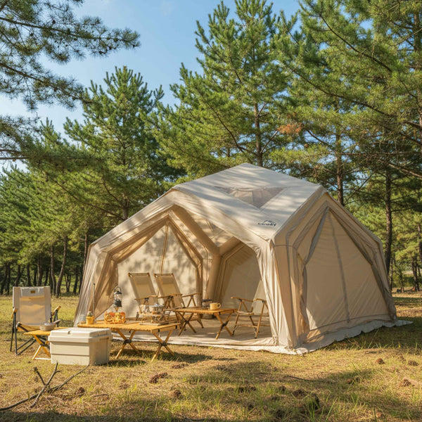 Coody | RBM Hub Inflatable Tent for 2-6 Person (Beige)