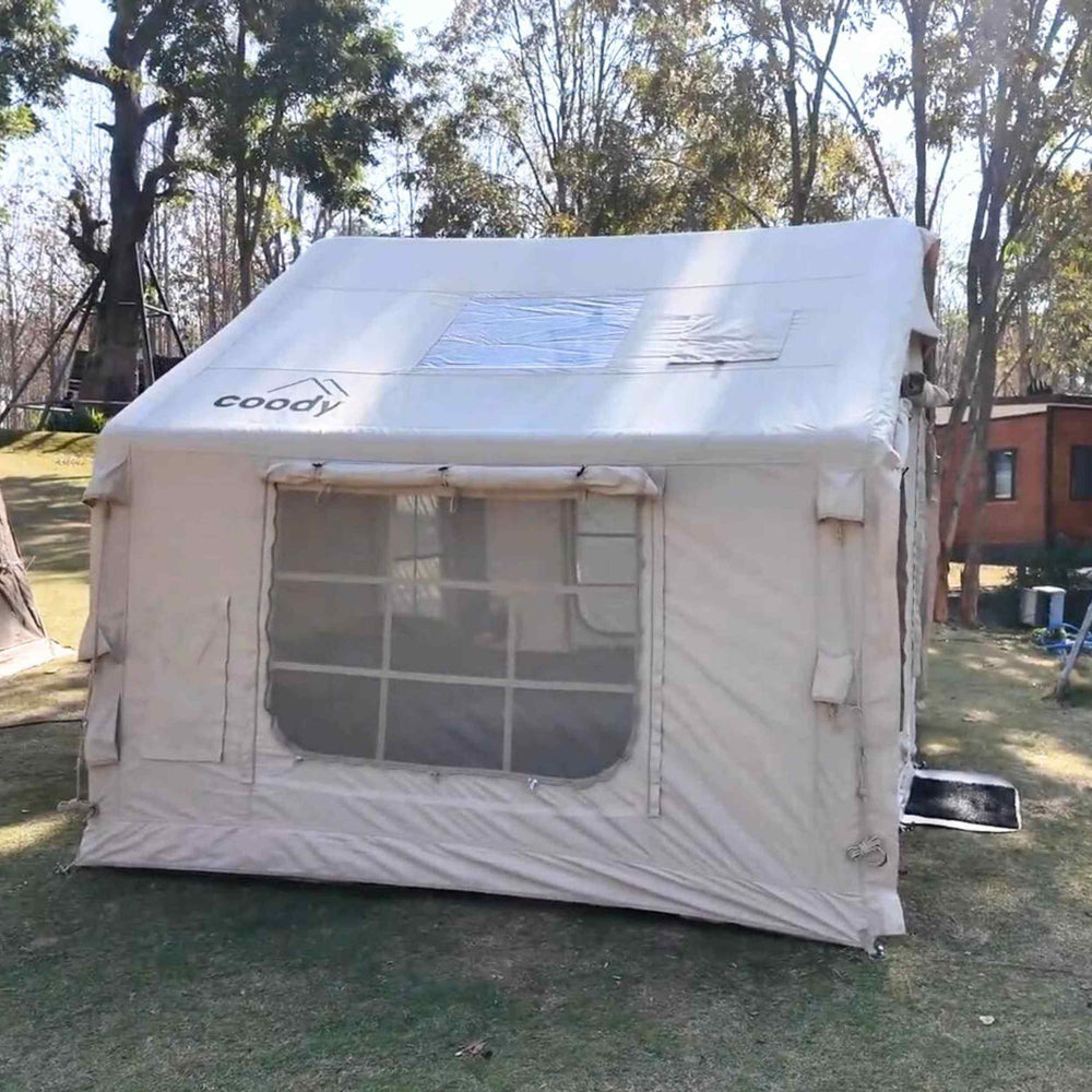 RBM Outdoors Coody 8.0 Beige Inflatable Tent House for Camping (1-4 person)
