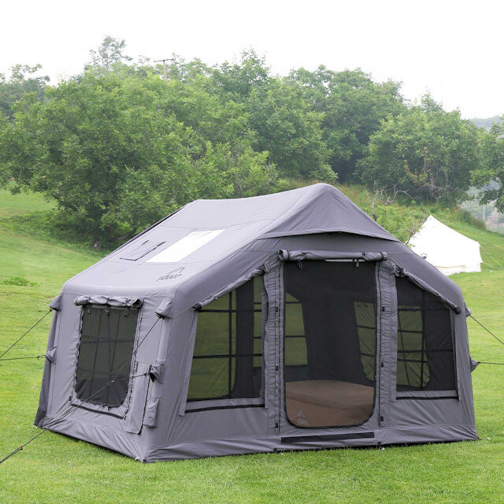 RBM Outdoors Coody 8.0 Gray - Inflatable Tent House for Camping 1-4 person