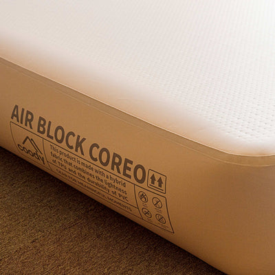 RBM Outdoors Coody Coreo Air Mattress Single (105 × 200 × 35 cm) – Structured Air Block Inflatable Bed, Compact Pack Design