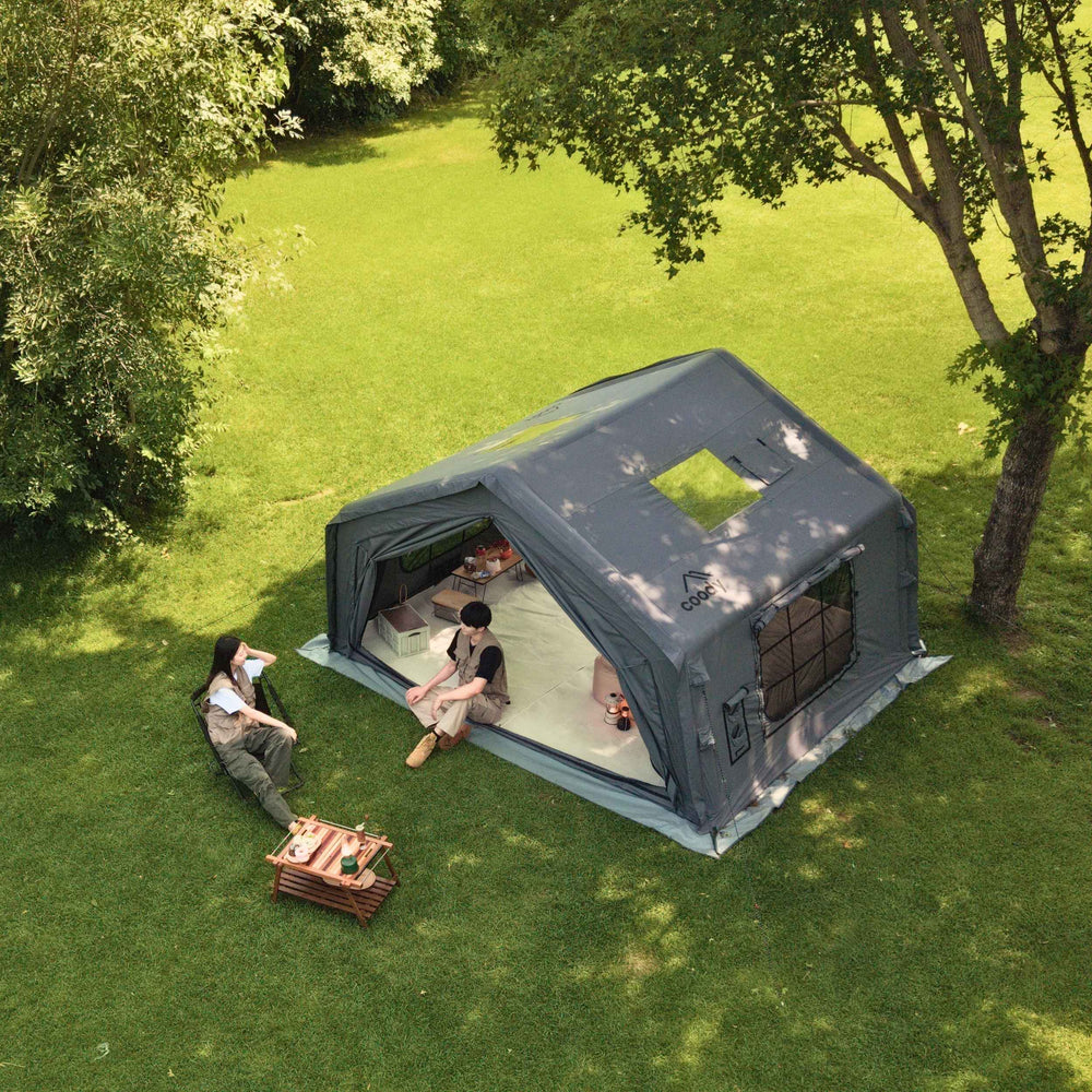 RBM Outdoors Coody 10.0 Gray Inflatable Tent House for Camping (2-4 person)
