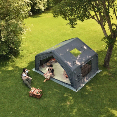 RBM Outdoors Coody 10.0 Gray Inflatable Tent House for Camping (2-4 person)