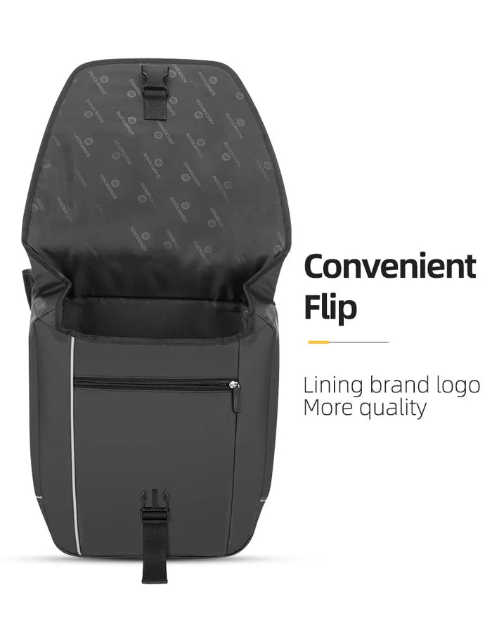 Birch ROCKBROS Super 30-Litre Bicycle Saddlebags in Black