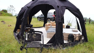 Coody Aurora Dome | RBM Outdoors Inflatable tent Octopus Black for 2-4 person