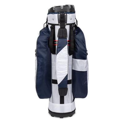 Founders Club 3rd Generation Premium Organizer 14 Way Golf Cart Bag - White Navy