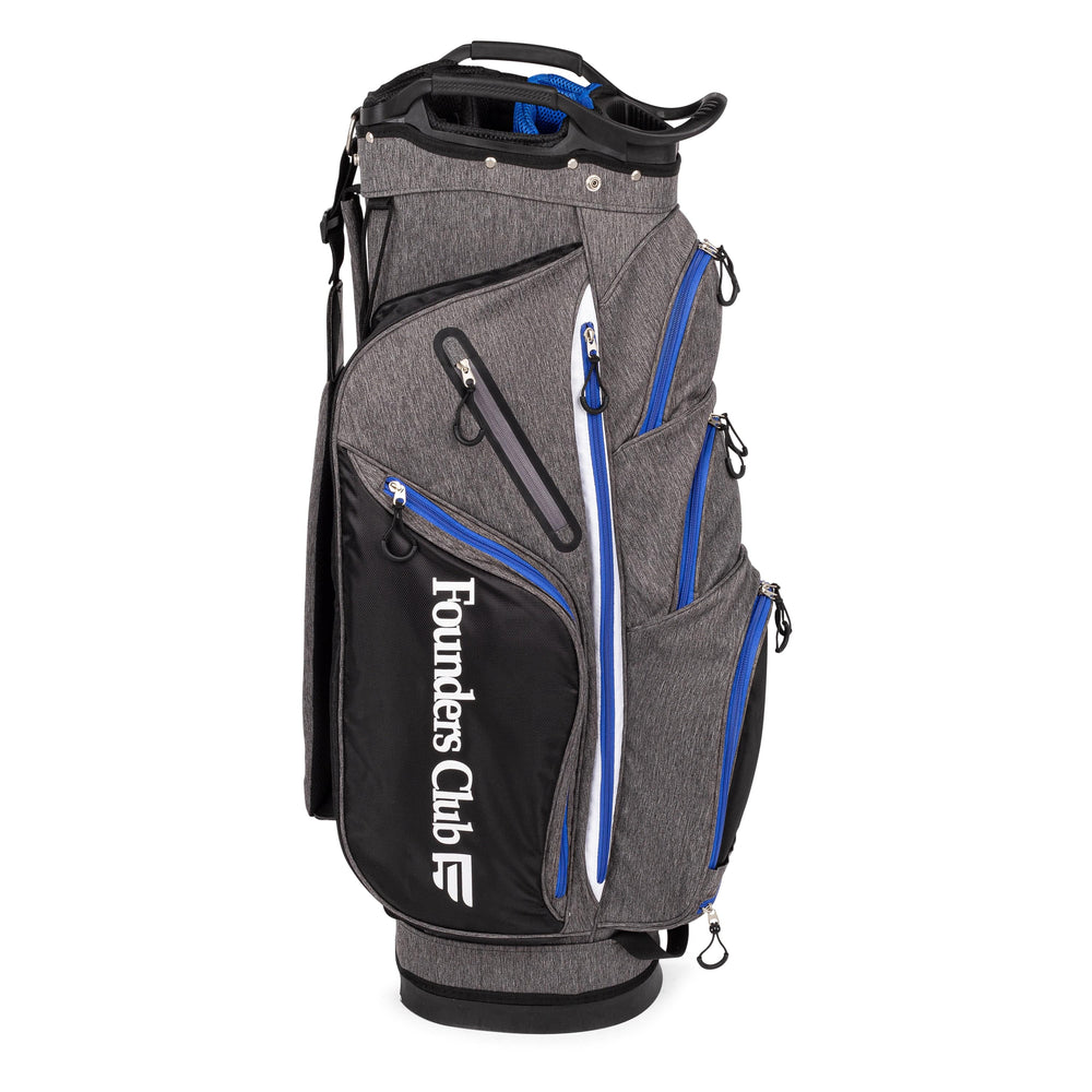 Founders Club Franklin Golf Cart Bag for Push Carts and Riding Carts with Detachable ball pocket panel for personalization