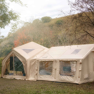 RBM Outdoors Coody Tent Connector (Beige) – for 17.2, 13.6, Hub, 10.0