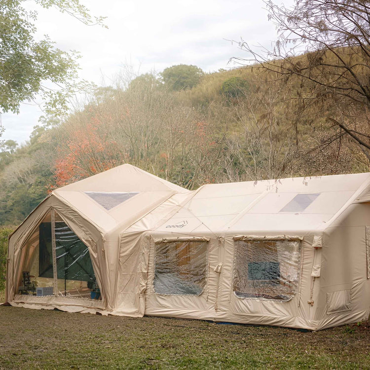 RBM Outdoors Coody Tent Connector (Beige) – for 17.2, 13.6, Hub, 10.0
