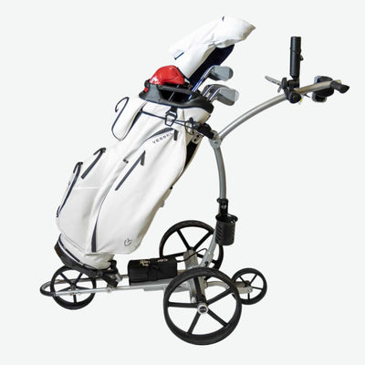 Cart Tek 1500 V3 Electric Golf Push Cart With Remote Control