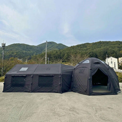 RBM Outdoors Coody Connector Aurora Dome-to-Tent(17.2, 13.6, Hub, 10)- Black