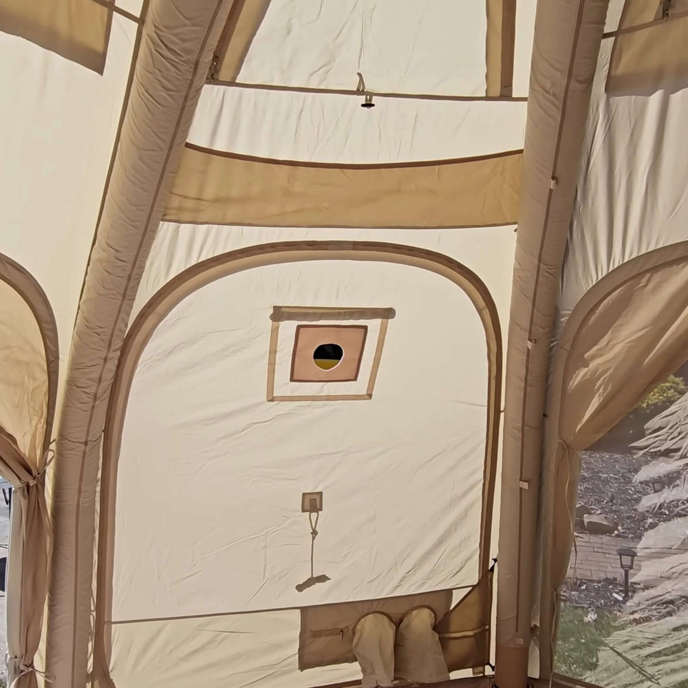 Coody Dome | RBM Outdoors Octopus - Inflatable tent for 2-4 person (Beige)