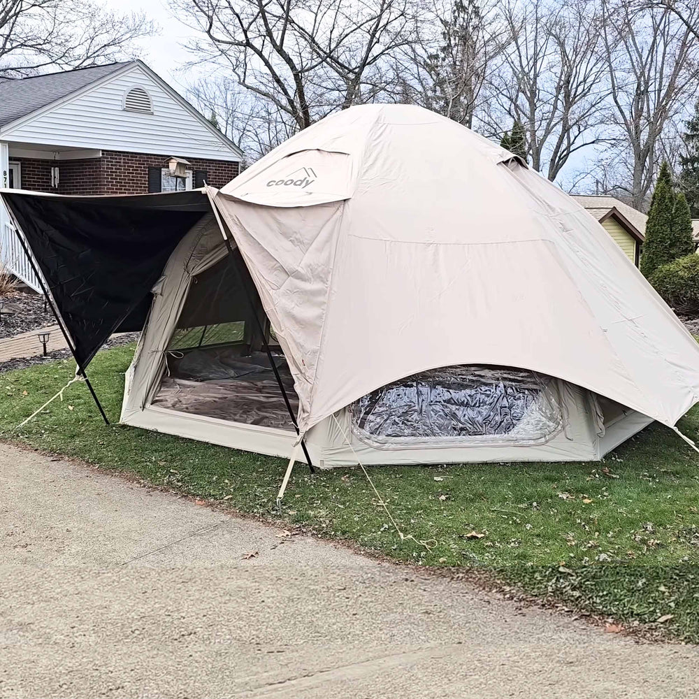 Coody Dome | RBM Outdoors Octopus - Inflatable tent for 2-4 person (Beige)