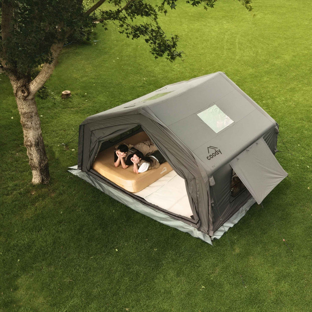 RBM Outdoors Coody 10.0 Gray Inflatable Tent House for Camping (2-4 person)