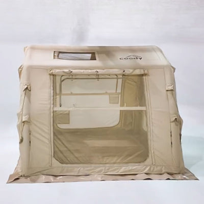 RBM Outdoors Coody 10.0 PRO Beige Premium Inflatable Canvas Tent for 2–4 Campers