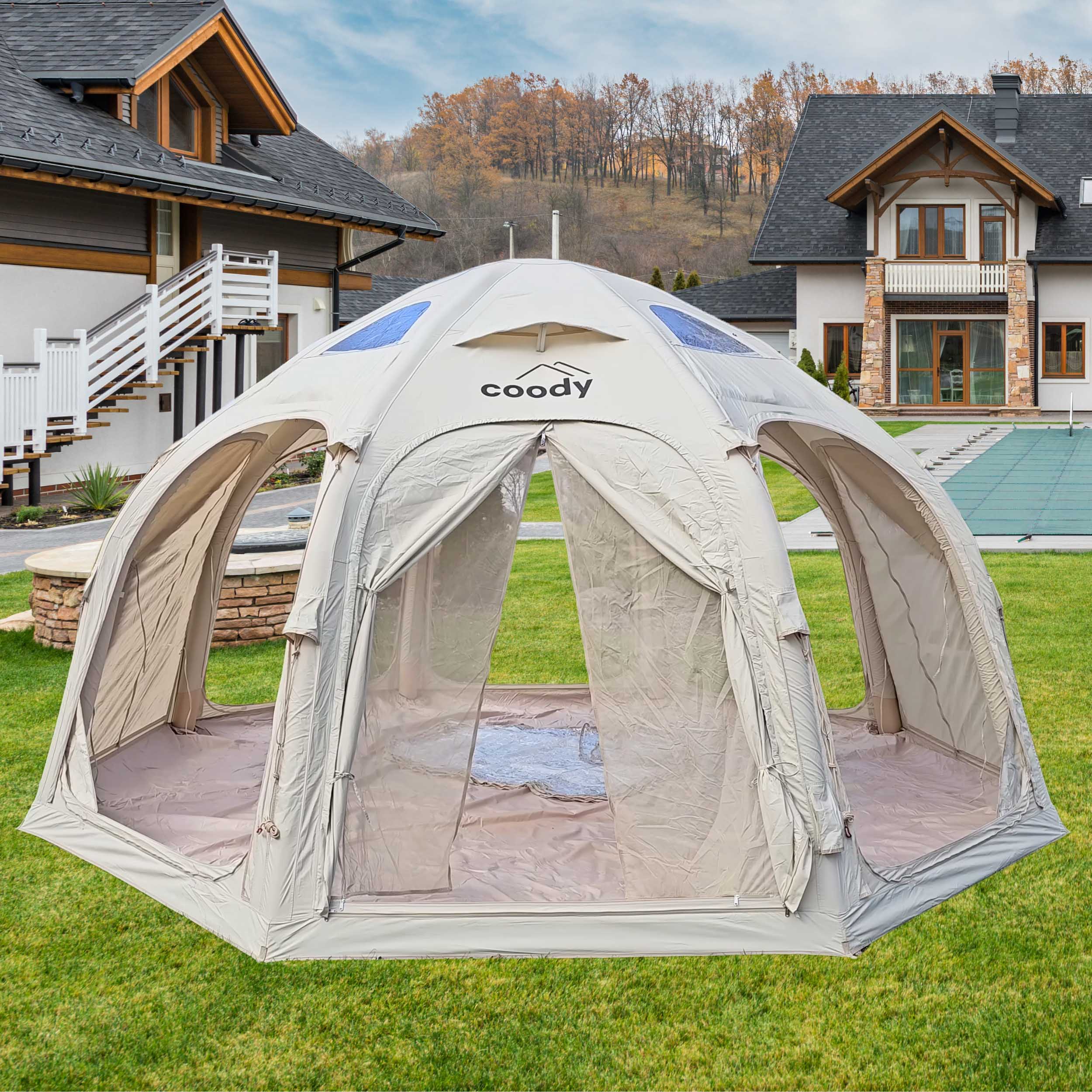 Coody Dome | RBM Outdoors Octopus - Inflatable tent for 2-4 person