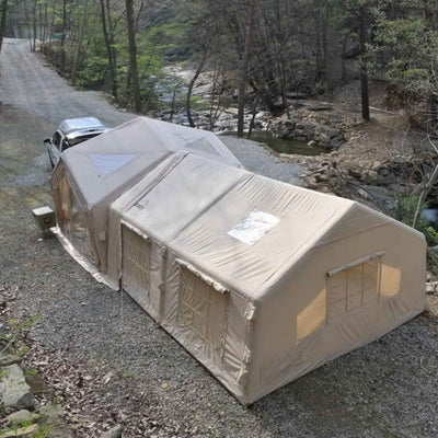 RBM Outdoors Coody Tent Connector (Beige) – for 17.2, 13.6, Hub, 10.0