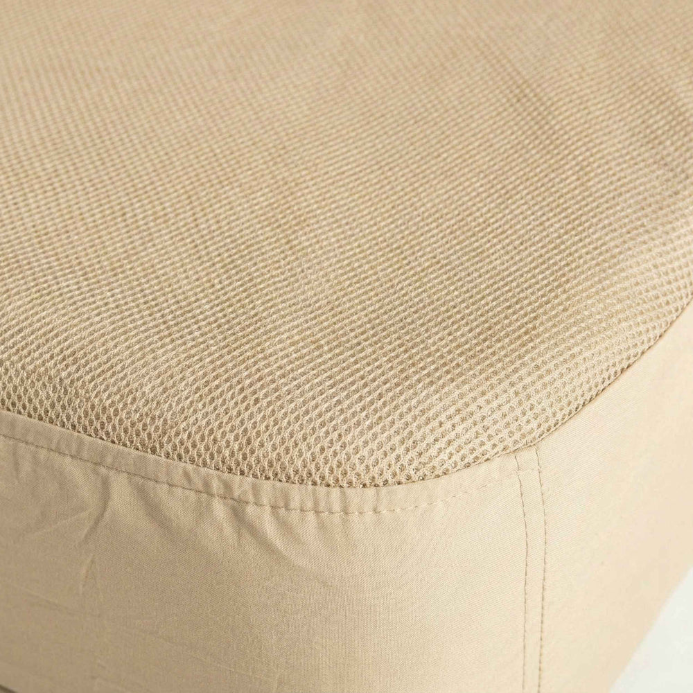 RBM Outdoors Coody Air Mattress Beige King (197×184×35 cm) – Premium Air Bed with Built-in Pump