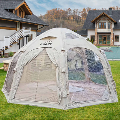 Coody Dome | RBM Outdoors Octopus - Inflatable tent for 2-4 person (Beige)