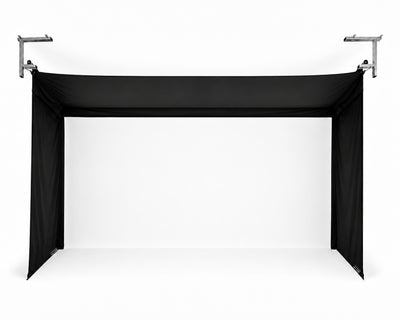 The SportScreen Golf Studio Vanish 16 Retractable Golf Simulator Enclosure