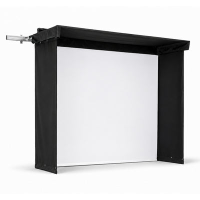 The SportScreen Golf Studio Vanish LITE 9 Retractable Golf Simulator Enclosure