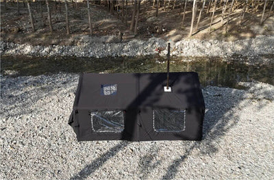 Coody 17.2 | RBM Outdoors Koala 7 Inflatable tent for 2-10 person (Black)