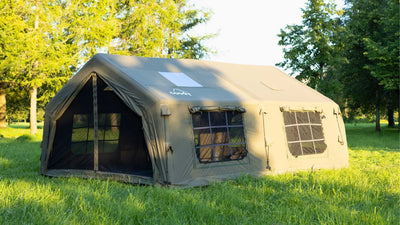 Coody 17.2 | RBM Outdoors Koala 7 Inflatable tent for 2-10 person (Forest Green)