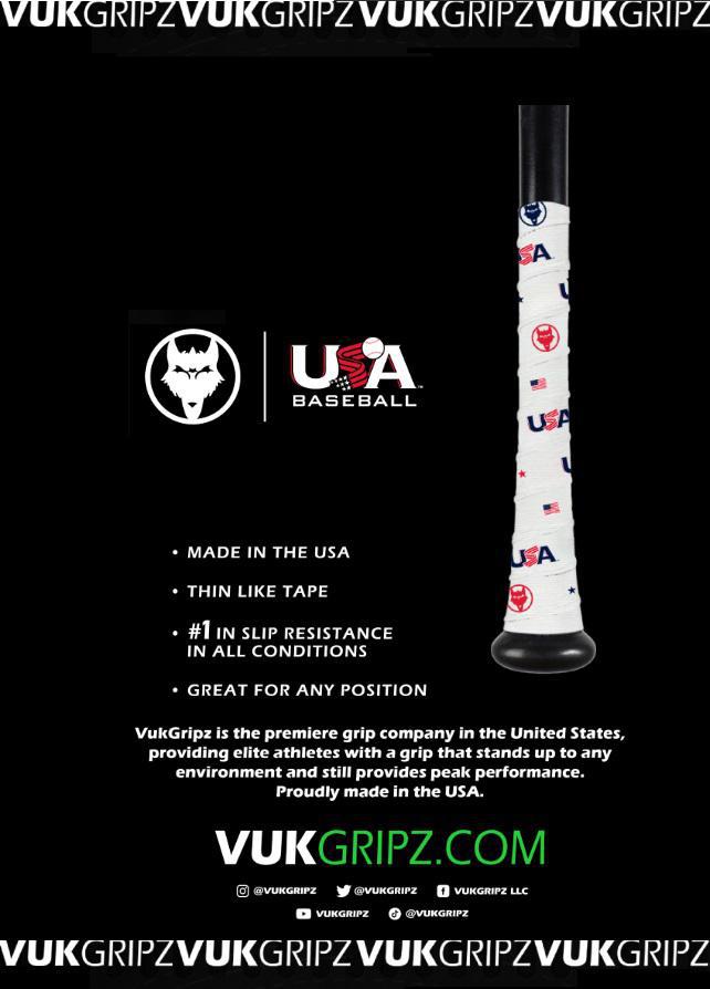 VukGripz - USA Baseball Bat Grip Tape Collection