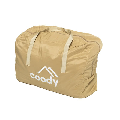 RBM Outdoors Coody Air Mattress Beige Twin XL (197×91×35 cm) – Premium Air Bed with Built-in Pump