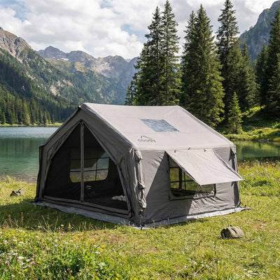 RBM Outdoors Coody 10.0 Gray Inflatable Tent House for Camping (2-4 person)