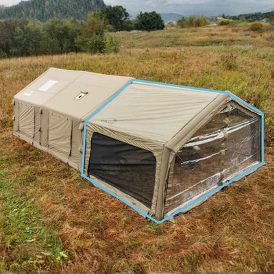 RBM Outdoors Coody AirTarp Forest Green - Inflatable Canopy for Tent 17.2, 13.6, Hub, 10.0