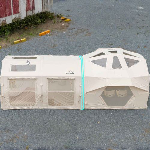 RBM Outdoors Coody Tent Connector 3.6 PRO+3.6 PRO (Beige) – for 17.2 Pro, Hub Pro