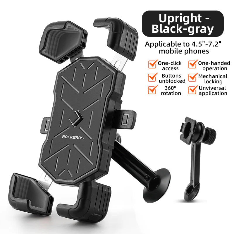 Birch ROCKBROS HW-117 Bike Phone Mount 1s Lock Bike