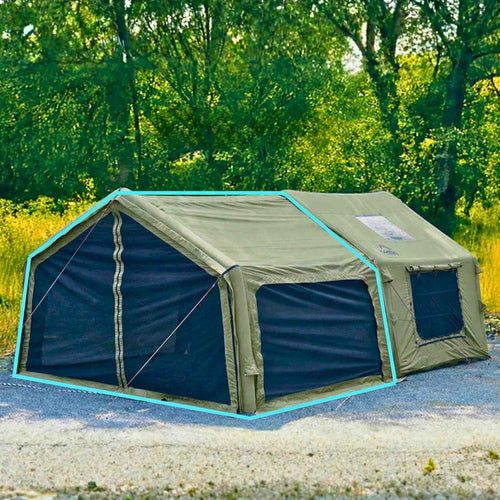 RBM Outdoors Coody AirTarp Forest Green - Inflatable Canopy for Tent 8.0