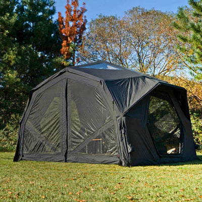 RBM Outdoors Coody Hub Pro Black - Inflatable Tent for Camping (2-6 Person)