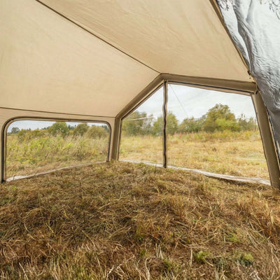 RBM Outdoors Coody AirTarp Beige - Inflatable Canopy for Tent 17.2, 13.6, Hub, 10.0