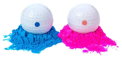 Kid Caddie Golf Gender Reveal Golf Balls