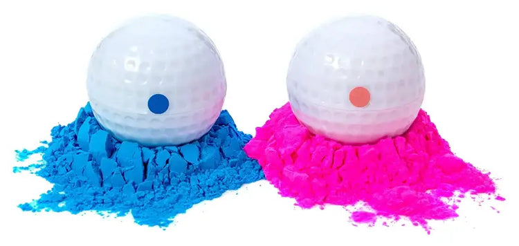 Kid Caddie Golf Gender Reveal Golf Balls