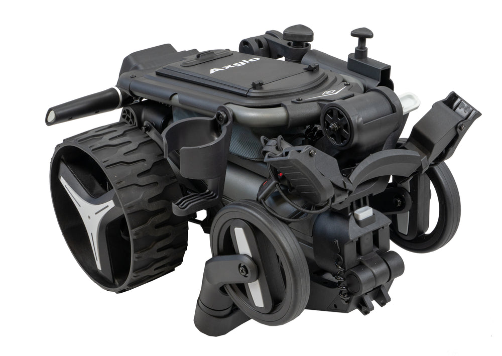 Axglo E5 Follow Me Electric Golf Push Cart