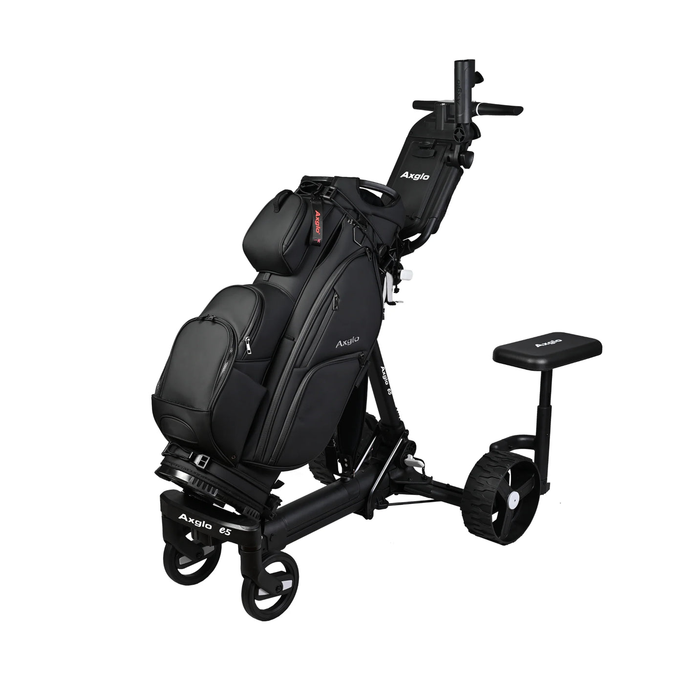 Axglo E5 Follow Me Electric Golf Push Cart