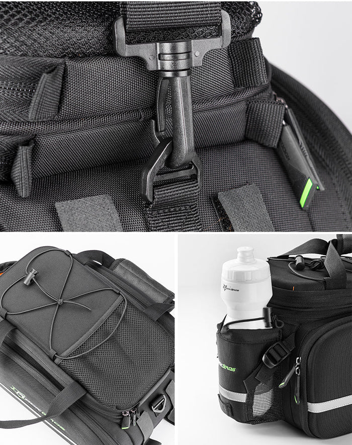 Birch ROCKBROS Bicycle Pannier Bike Bag with Extendable Compartments