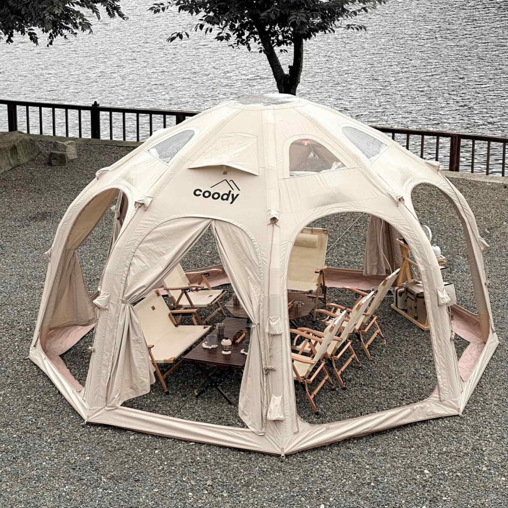 Coody Dome | RBM Outdoors Octopus - Inflatable tent for 2-4 person (Beige)