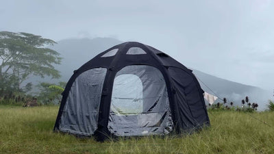 Coody Aurora Dome | RBM Outdoors Inflatable tent Octopus Black for 2-4 person